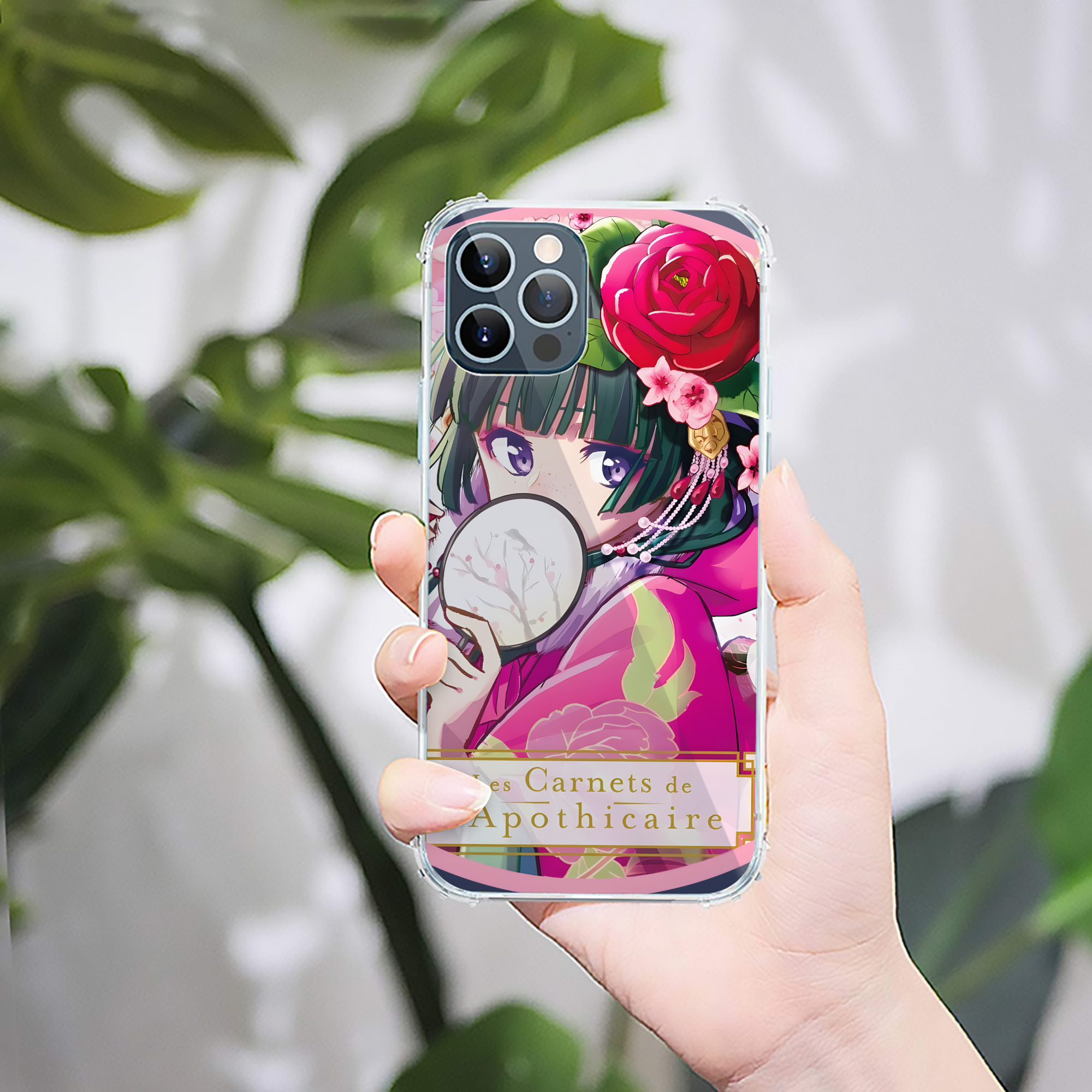 （画像用） 薬屋のひとりごと The Apothecary Diaries 【iPhone 12シリーズ対応】透明スマホケース（クリアソフトケース）